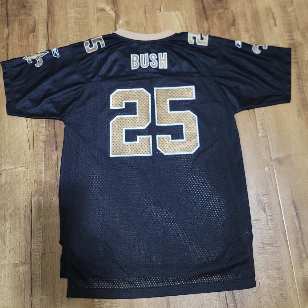 Vtg Reebok New Orleans Saints Reggie Bush Football Jersey